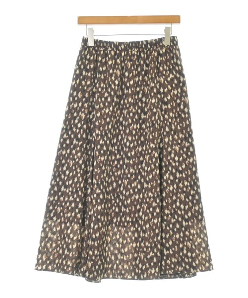 SHIPS（シップス）ロング・マキシ丈スカート 茶 サイズ:36(S位) レディース/2200666762160
