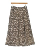 SHIPS（シップス）ロング・マキシ丈スカート 茶 サイズ:36(S位) レディース/2200666762160