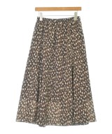 SHIPS（シップス）ロング・マキシ丈スカート 茶 サイズ:36(S位) レディース/2200666762160