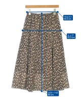 SHIPS（シップス）ロング・マキシ丈スカート 茶 サイズ:36(S位) レディース/2200666762160