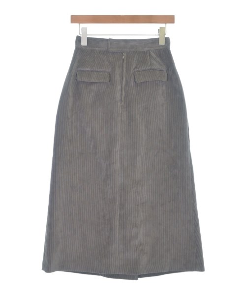 SHIPS（シップス）ロング・マキシ丈スカート グレー サイズ:36(S位) レディース/2200662434092