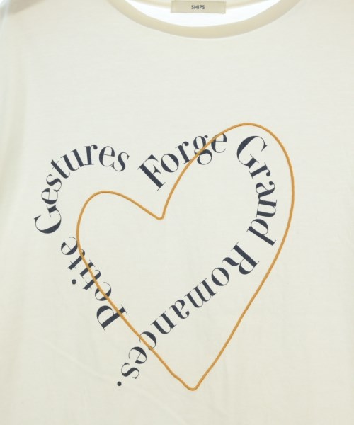 SHIPS（シップス）Tシャツ・カットソー 白 サイズ:ONE レディース/2200666140111