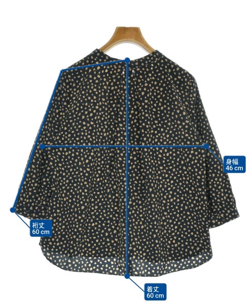 SHIPS（シップス）ブラウス 黒 サイズ:F レディース/2200666877062