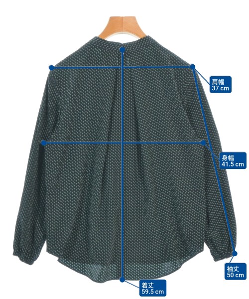 SHIPS（シップス）ブラウス 黒 サイズ:F レディース/2200669351033