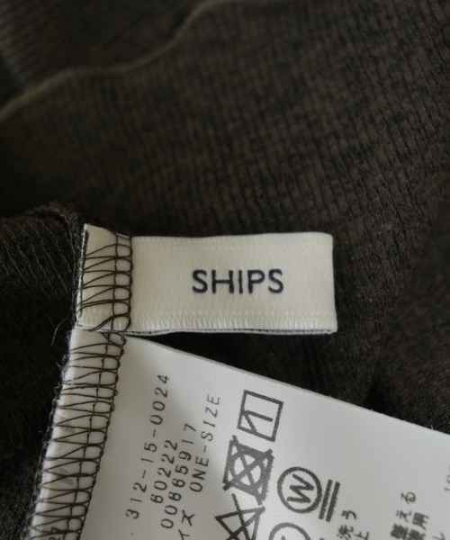 SHIPS（シップス）ニット・セーター 茶 サイズ:ONE レディース/2200671074036