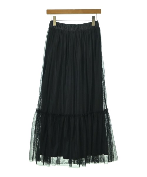 SHIPS（シップス）ロング・マキシ丈スカート 黒 サイズ:ONE レディース/2200668707046