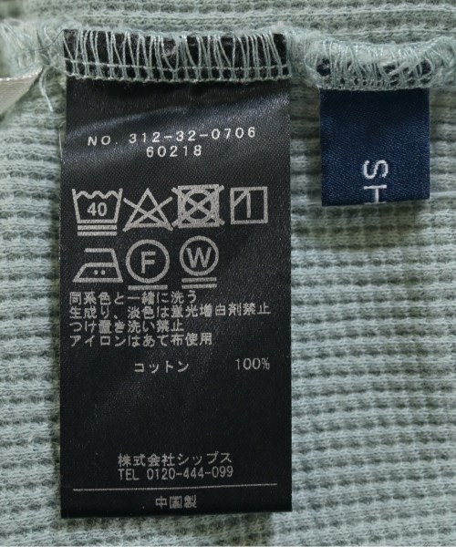 SHIPS（シップス）Tシャツ・カットソー 青 サイズ:-(M位) レディース/2200668518031
