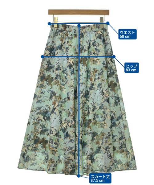 SHIPS（シップス）ロング・マキシ丈スカート 青 サイズ:-(M位) レディース/2200668910040