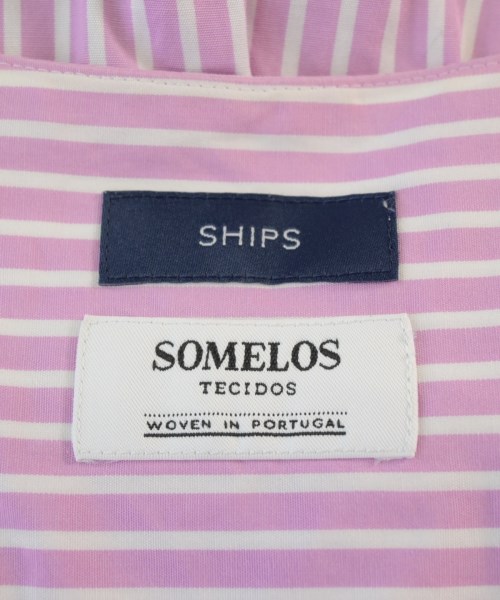 SHIPS（シップス）シャツワンピース ピンク サイズ:ONE レディース/2200729444019