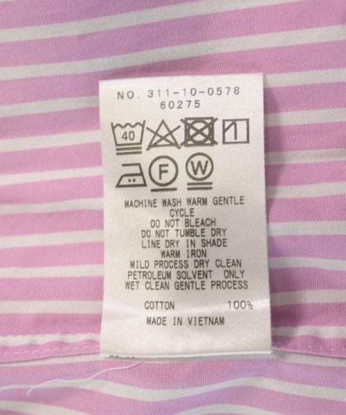 SHIPS（シップス）シャツワンピース ピンク サイズ:ONE レディース/2200729444019