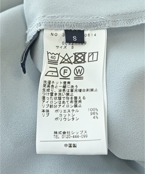 SHIPS（シップス）ブラウス 青 サイズ:S レディース/2200726935022