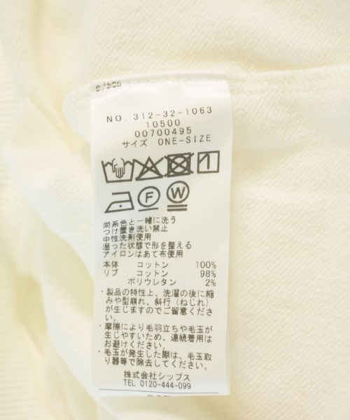 SHIPS（シップス）Tシャツ・カットソー 白 サイズ:ONE レディース/2200726935039