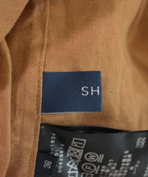 SHIPS（シップス）ブラウス 茶 サイズ:36(S位) レディース/2200724366125