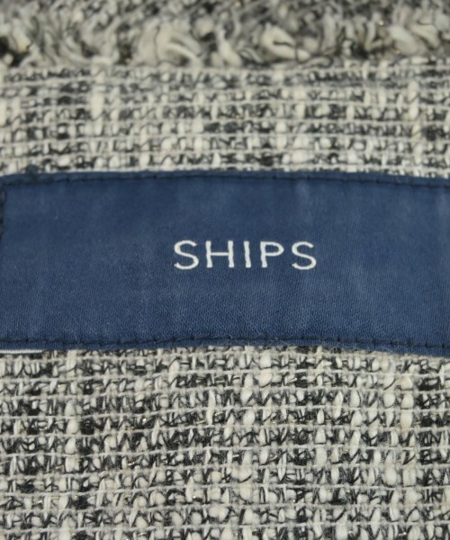 SHIPS（シップス）ノーカラージャケット グレー サイズ:38(M位) レディース/2200726088131