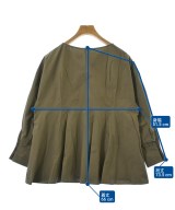 SHIPS（シップス）ブラウス 茶 サイズ:F レディース/2200726701108