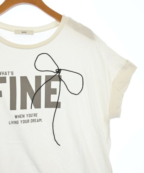 SHIPS（シップス）Tシャツ・カットソー 白 サイズ:ONE レディース/2200730867166