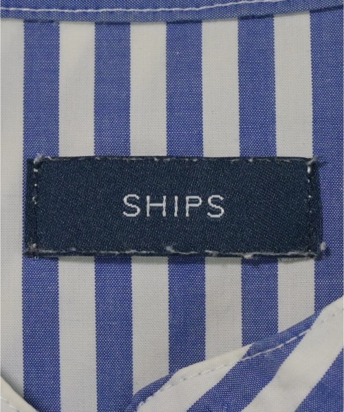 SHIPS（シップス）シャツワンピース 青 サイズ:S レディース/2200729848060