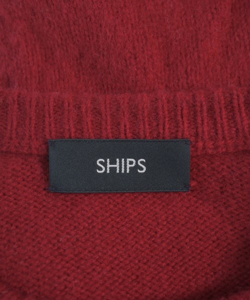 SHIPS（シップス）ニット・セーター 赤 サイズ:S レディース/2200728578043