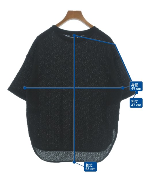 SHIPS（シップス）Tシャツ・カットソー 黒 サイズ:F レディース/2200733592058