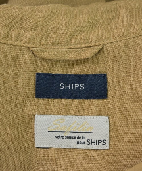 SHIPS（シップス）カジュアルシャツ 黄 サイズ:38(M位) レディース/2200718705114