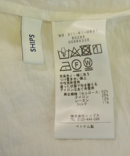 SHIPS（シップス）ブラウス 白 サイズ:F レディース/2200719029219