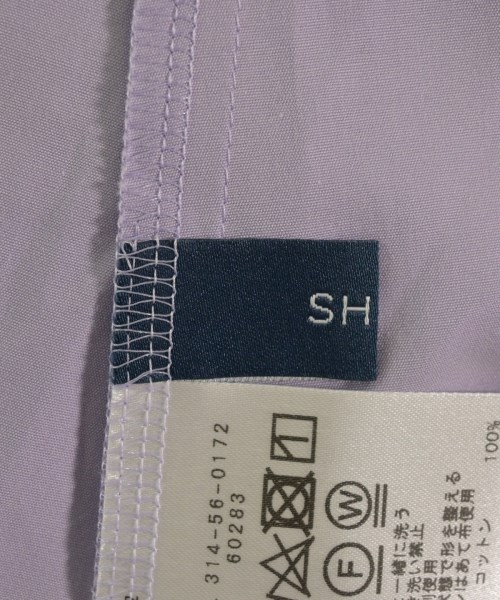 SHIPS（シップス）シャツワンピース 紫 サイズ:F レディース/2200721290010