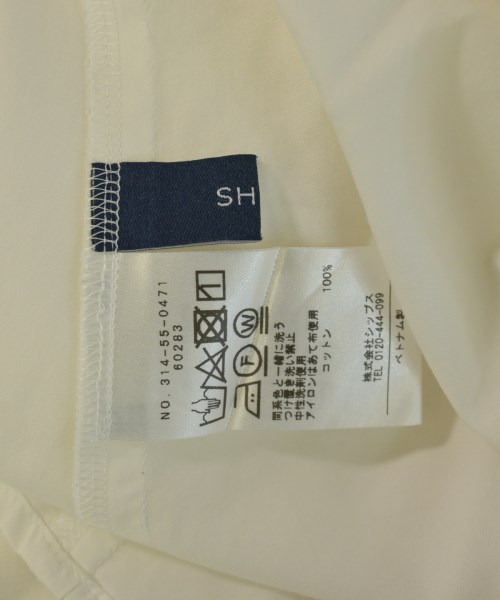 SHIPS（シップス）シャツワンピース 白 サイズ:F レディース/2200721290027