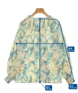 SHIPS（シップス）ブラウス 青 サイズ:36(S位) レディース/2200682980074