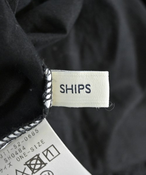 SHIPS（シップス）カジュアルシャツ 黒 サイズ:ONE レディース/2200681475076
