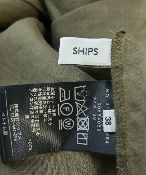 SHIPS（シップス）カジュアルジャケット カーキ サイズ:38(M位) レディース/2200678110096