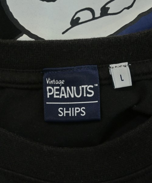 SHIPS（シップス）Tシャツ・カットソー 黒 サイズ:L レディース/2200671690328