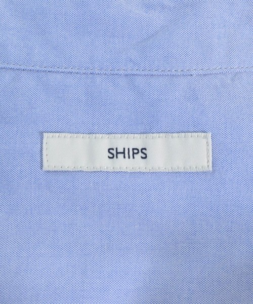 SHIPS（シップス）カジュアルシャツ 青 サイズ:36(S位) レディース/2200680282040