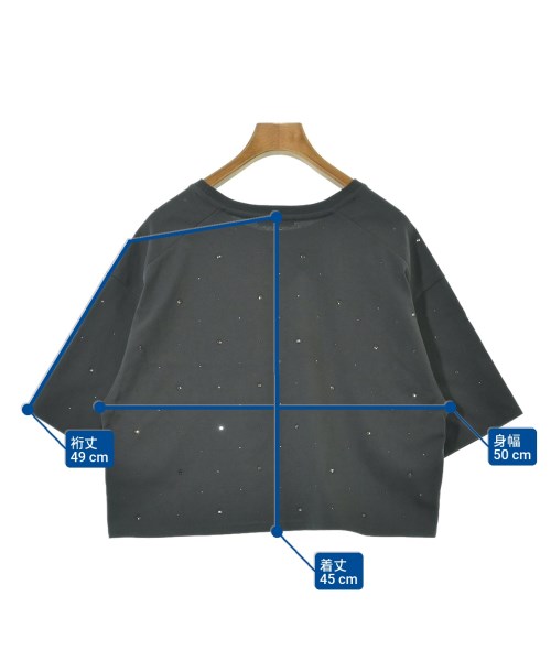 SHIPS（シップス）Tシャツ・カットソー グレー サイズ:F レディース/2200687631056