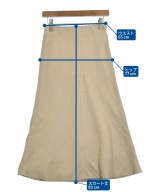 SHIPS（シップス）ロング・マキシ丈スカート ベージュ サイズ:36(S位) レディース/2200682534048