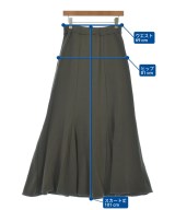 SHIPS（シップス）ロング・マキシ丈スカート グレー サイズ:M レディース/2200687852093