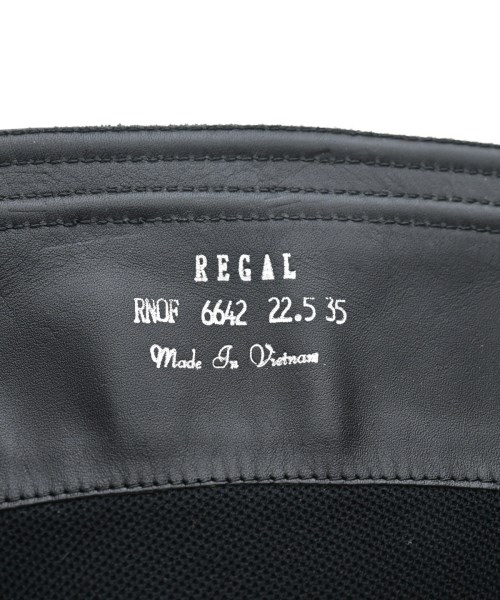 REGAL（リーガル）ブーツ 黒 サイズ:22.5cm レディース/2200603155017