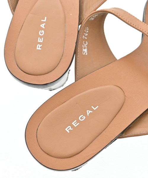 REGAL（リーガル）サンダル ベージュ サイズ:24.5cm レディース/2200710030061