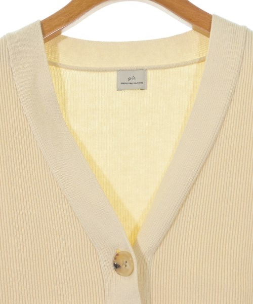 GREEN LABEL（グリーンレーベル）カーディガン 黄 サイズ:F レディース/2200644048019