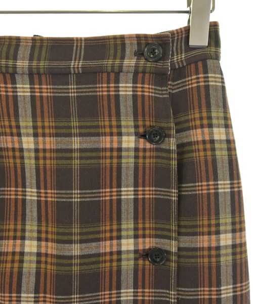 green label relaxing（グリーンレーベルリラクシング）ロング・マキシ丈スカート 茶 サイズ:36(S位) レディース/2200666705068