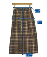 green label relaxing（グリーンレーベルリラクシング）ロング・マキシ丈スカート 茶 サイズ:36(S位) レディース/2200666705068