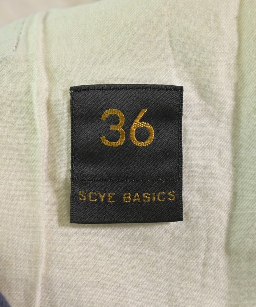 SCYE（サイ）クロップドパンツ 紺 サイズ:36(S位) レディース/2200627511097