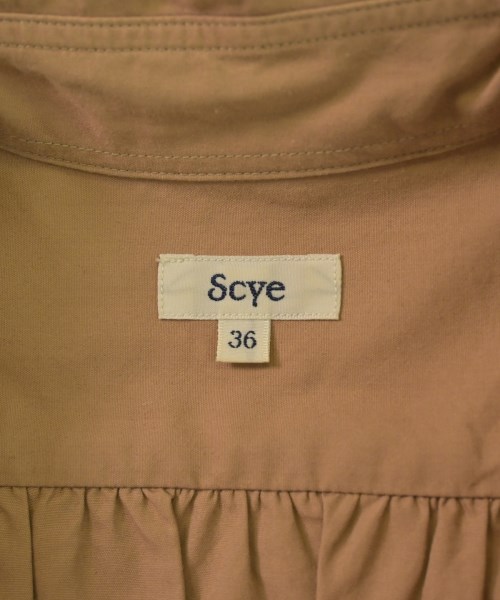 SCYE（サイ）シャツワンピース 黒 サイズ:36(S位) レディース/2200607467079