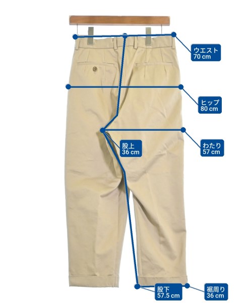 SCYE（サイ）チノパン ベージュ サイズ:38(M位) レディース/2200670954025