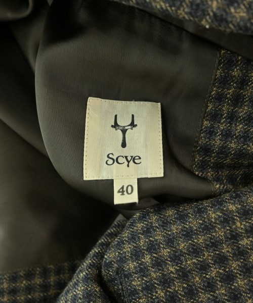 SCYE（サイ）カジュアルジャケット 茶 サイズ:40(L位) レディース/2200669837032