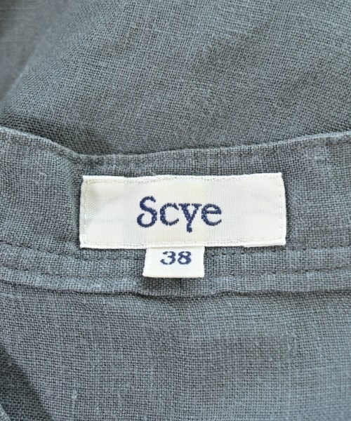 SCYE（サイ）カジュアルシャツ グレー サイズ:38(M位) レディース/2200693871101