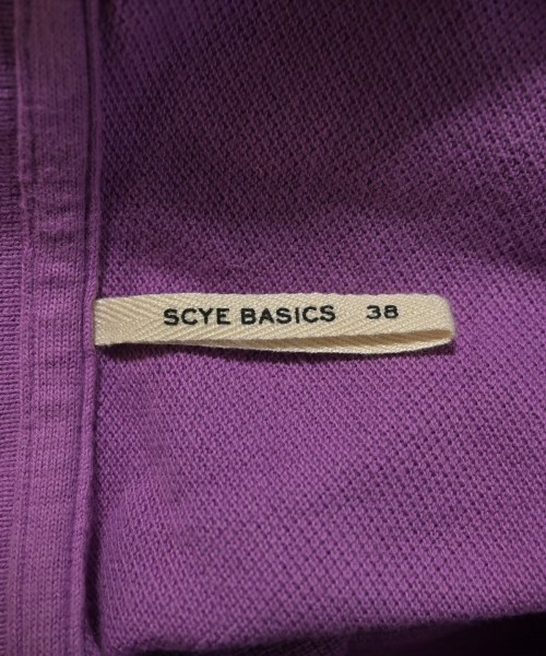 SCYE BASICS（サイベーシックス）ポロシャツ 紫 サイズ:38(M位) レディース/2200663305049