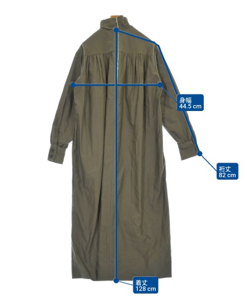 SCYE（サイ）ワンピース カーキ サイズ:38(M位) レディース/2200670913015