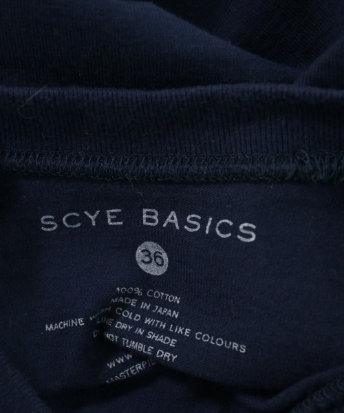 SCYE BASICS（サイベーシックス）Tシャツ・カットソー 紺 サイズ:36(S位) レディース/2200688559137