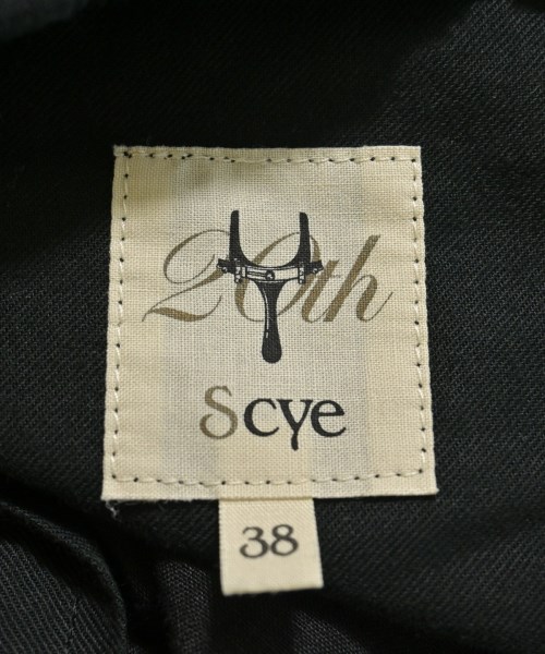 SCYE（サイ）クロップドパンツ 黒 サイズ:38(M位) レディース/2200692830048