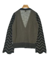 55 DSL（フィフティーファイブディーエスエル）カーディガン 茶 サイズ:M レディース/2200638793192